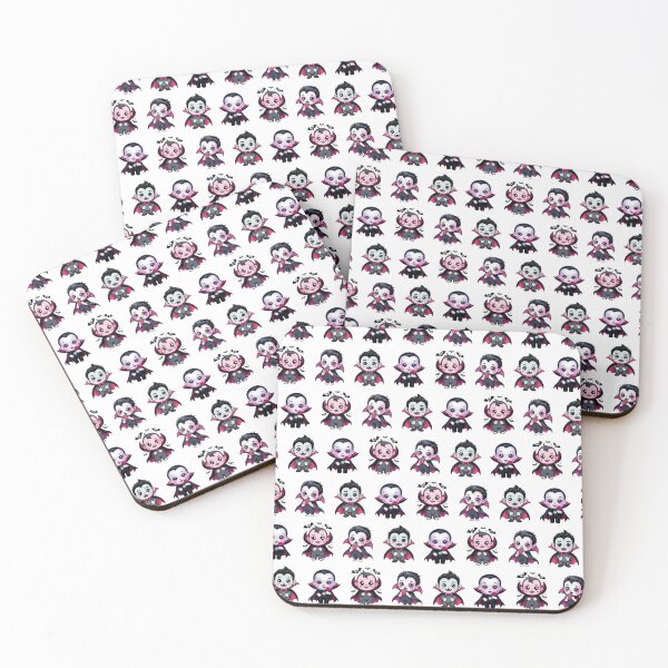 Item preview, Kawaii Vampire Pattern | Cute Spooky Halloween Design designed and sold by MaraiUA.