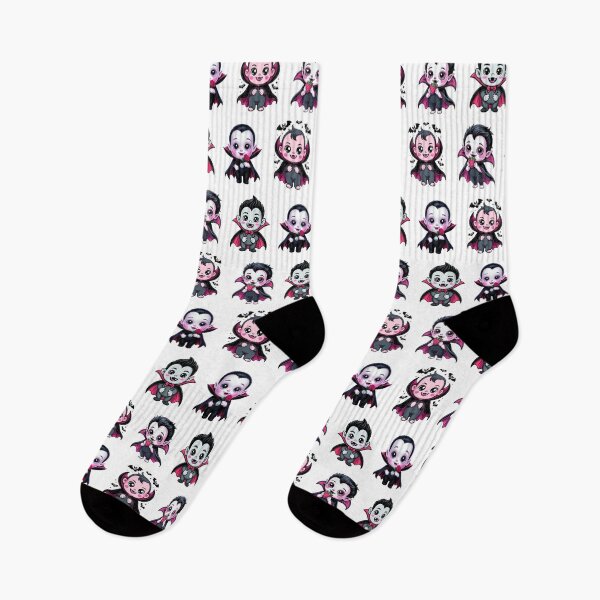 Item preview, Kawaii Vampire Pattern | Cute Spooky Halloween Design designed and sold by MaraiUA.