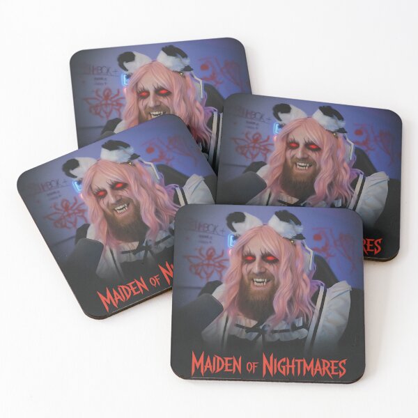 Item preview, Maiden of Nightmares – Horror Maid Halloween Cosplay Art designed and sold by MonsterGamerDash.