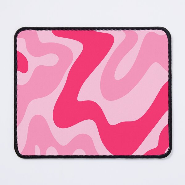 Item preview, Pink Colored Liquid Swirl – Retro Pink Wave Design designed and sold by EmeraldeaArt.