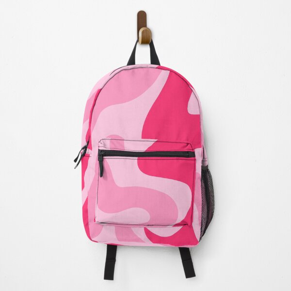 Item preview, Pink Colored Liquid Swirl – Retro Pink Wave Design designed and sold by EmeraldeaArt.