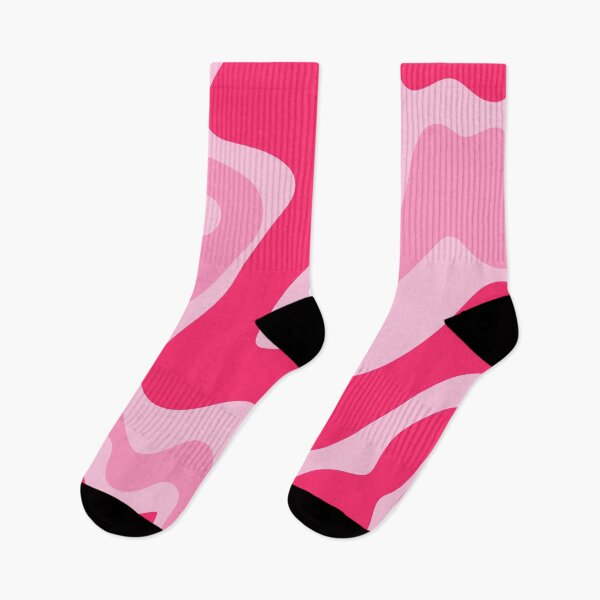 Item preview, Pink Colored Liquid Swirl – Retro Pink Wave Design designed and sold by EmeraldeaArt.