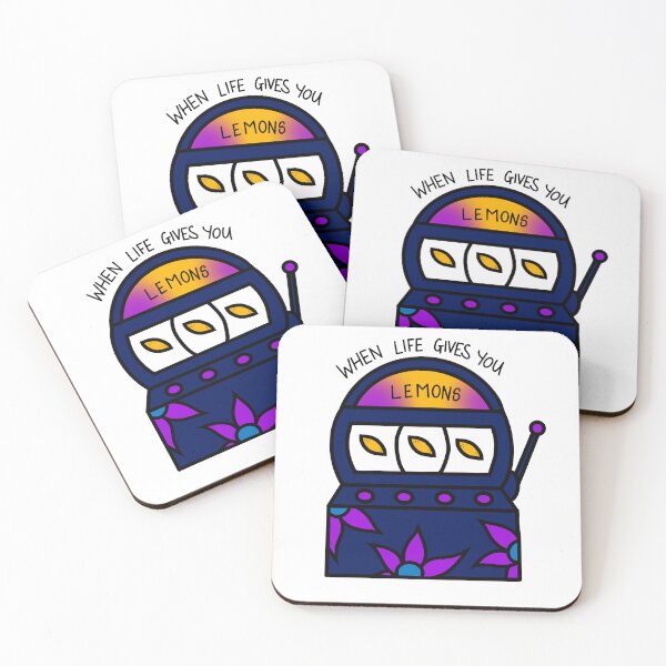 Item preview, When Life Gives You Lemons Slot Machine designed and sold by StrawbBonsai.