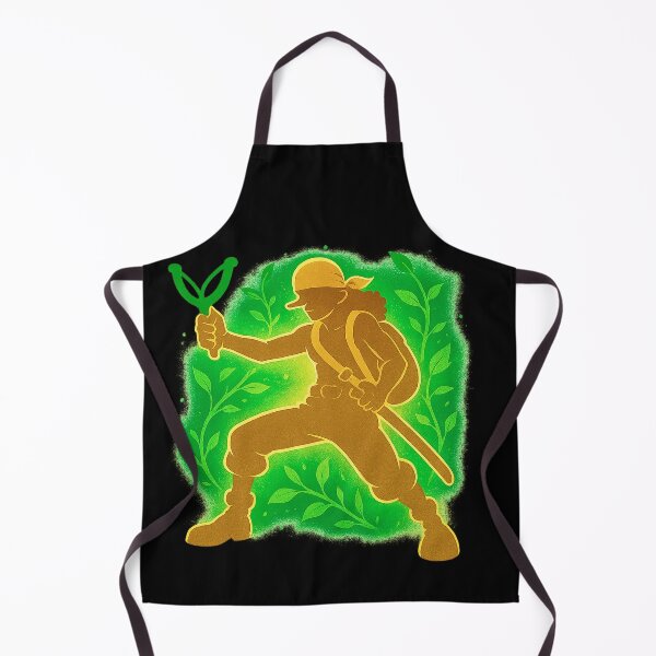 Item preview, Usopp Green Silhouette – Adventurer Anime Design designed and sold by FXFandomFactory.