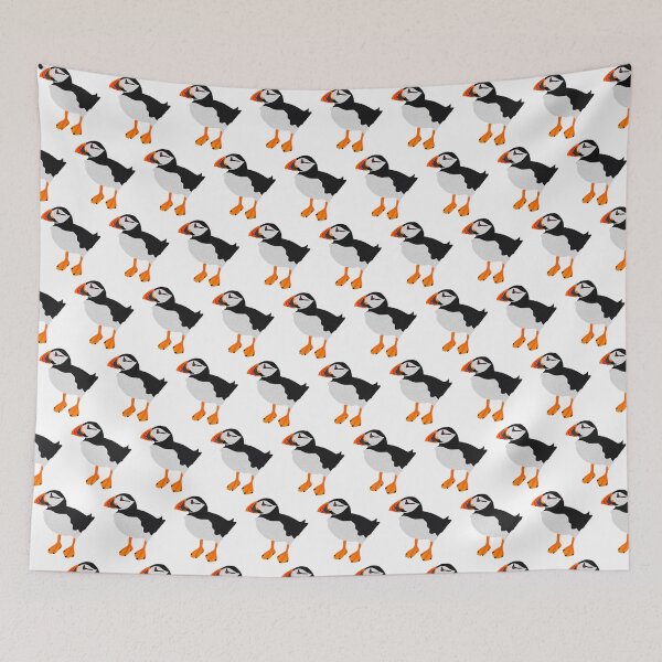 Item preview, Crochet Puffin (pattern white) designed and sold by 13mtm80-Designs.