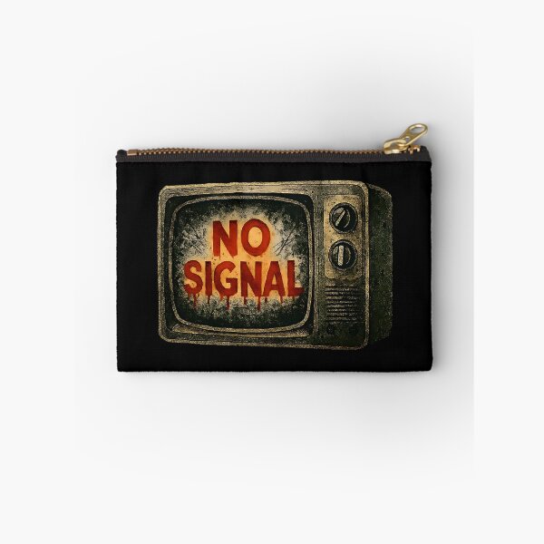 Item preview, No Signal – Retro TV Glitch Art for Tech Nostalgia Lovers designed and sold by Psycho-Crazy.