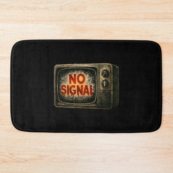Item preview, No Signal – Retro TV Glitch Art for Tech Nostalgia Lovers designed and sold by Psycho-Crazy.
