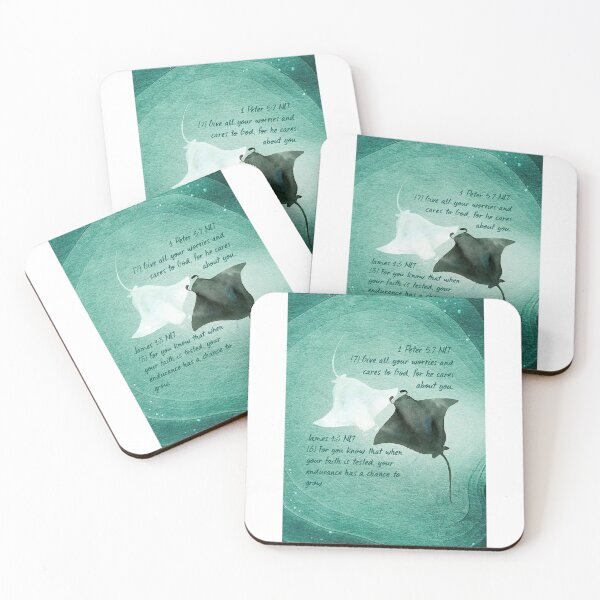 Item preview, 1 Peter 5:7, James 1:3 release your worries to God, , and grow stronger through challenges. designed and sold by TT Design & Creative Studio.