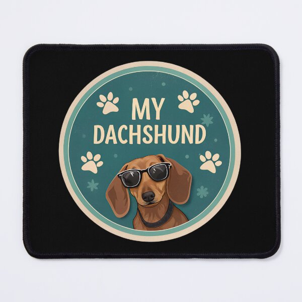 Item preview, Cute Dachshund Dog  – Wiener Dog, Sausage Dog, Doxie & Puppy Lover Design designed and sold by VividOrganica.