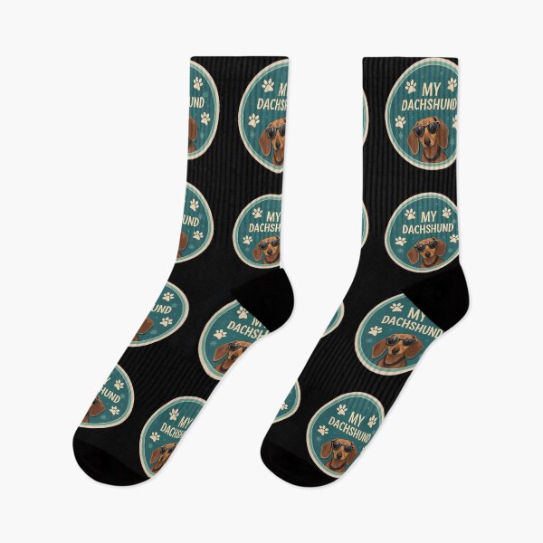 Item preview, Cute Dachshund Dog  – Wiener Dog, Sausage Dog, Doxie & Puppy Lover Design designed and sold by VividOrganica.