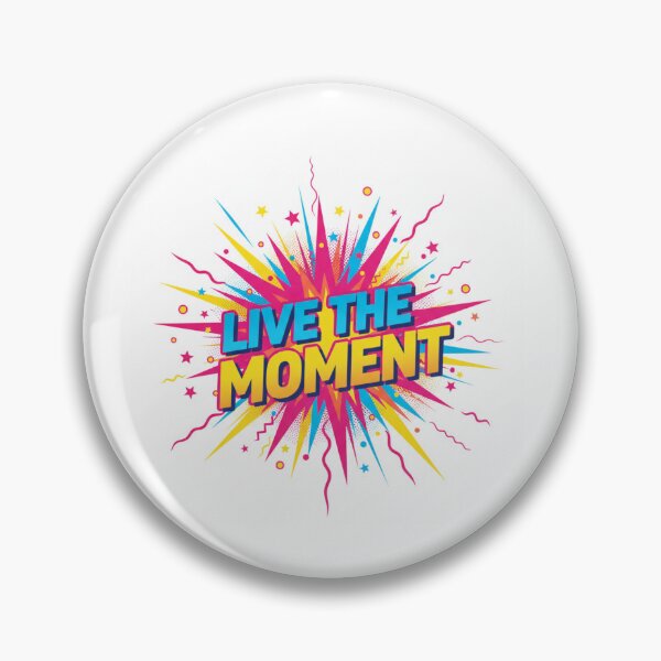 Item preview, Live the Moment – Explosive and colorful design designed and sold by shangovenezuela.