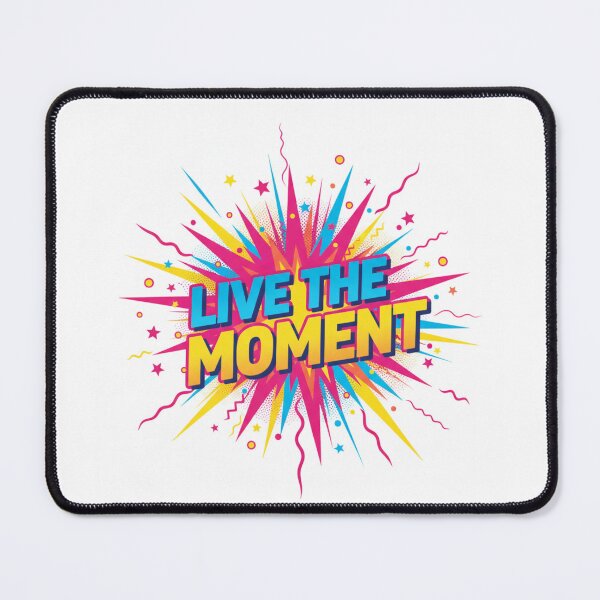 Item preview, Live the Moment – Explosive and colorful design designed and sold by shangovenezuela.