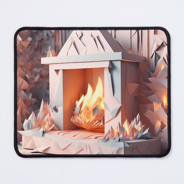 Item preview, Origami Art - Soft Hearth Glow designed and sold by ArtfulFolds.