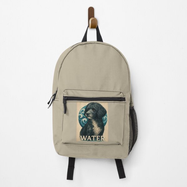 Item preview, Water Element – Geometric Portuguese Water Dog designed and sold by GeoWild Designs.