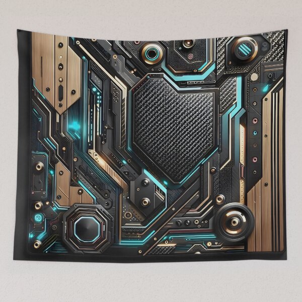 Item preview, Copie de Carbon Fiber and wood design designed and sold by Nevla-Home.