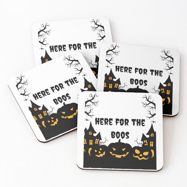 Item preview, Here For The Boos Pumpkin Halloween Ghost Gift Funny Spooky  designed and sold by Nevele Designs.