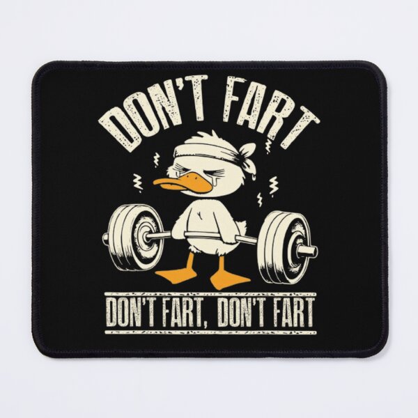 Item preview, Gym Duck – “Don’t Fart” designed and sold by ZZEE--Lifestyle.