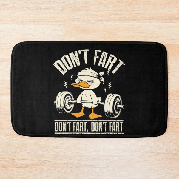 Item preview, Gym Duck – “Don’t Fart” designed and sold by ZZEE--Lifestyle.