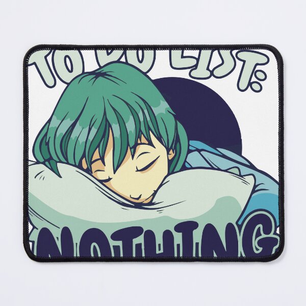 Item preview, Anime girl sleeping t-shirt design designed and sold by tredinium.