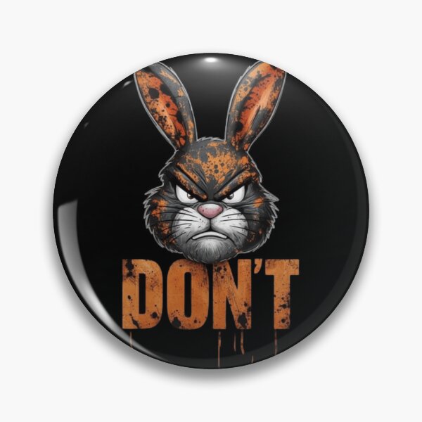 Item preview, Angry Rabbit – “DON’T” designed and sold by ZZEE--Lifestyle.