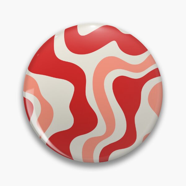 Item preview, Reds Colored Liquid Swirl – Retro Reds Wave Design designed and sold by EmeraldeaArt.