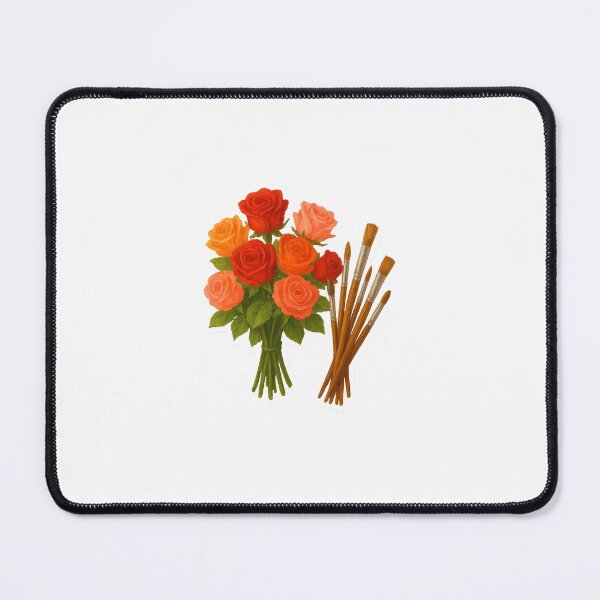 Item preview, Bouquet of Roses Bouquet of Paintbrushes designed and sold by The Painted Topaz.