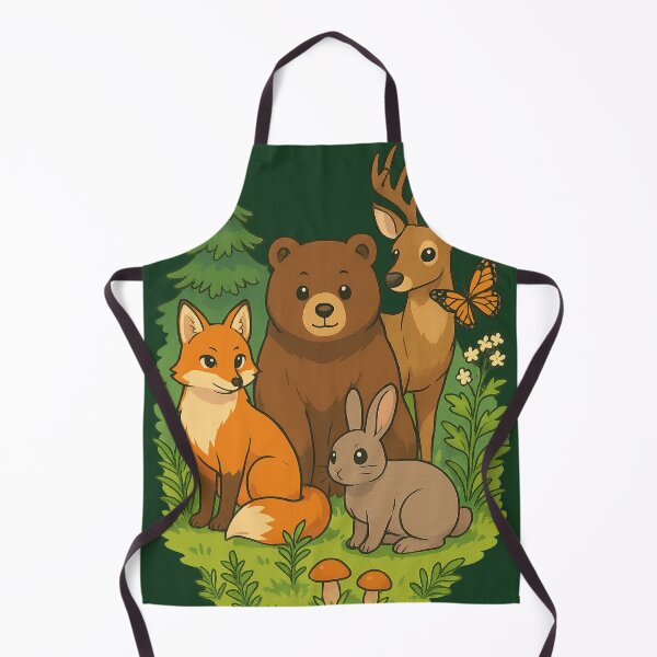 Item preview, Forest Animals Living in Harmony designed and sold by _Smiley_.