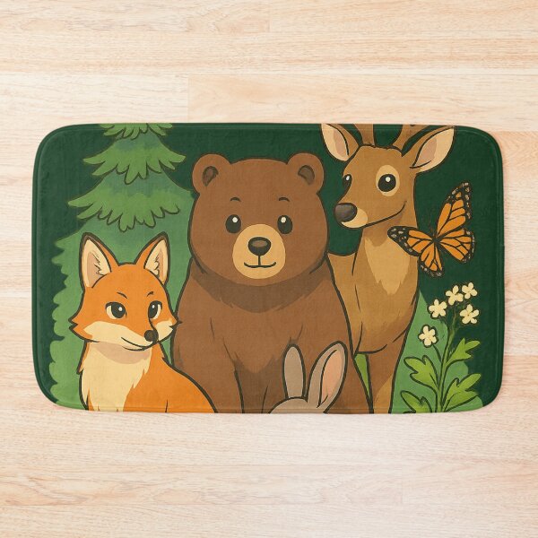 Item preview, Forest Animals Living in Harmony designed and sold by _Smiley_.