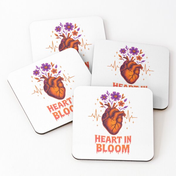 Item preview, Heart in Bloom – Cardiologist Heart Specialist Floral Anatomy Halloween designed and sold by ClinicalHubs.