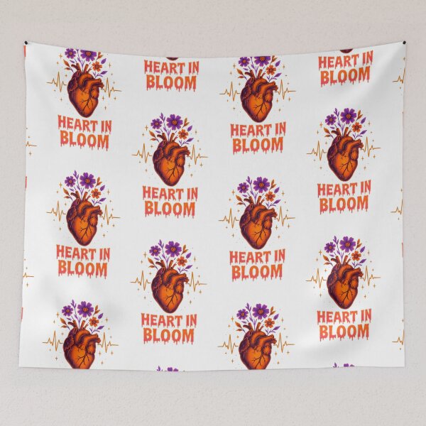 Item preview, Heart in Bloom – Cardiologist Heart Specialist Floral Anatomy Halloween designed and sold by ClinicalHubs.