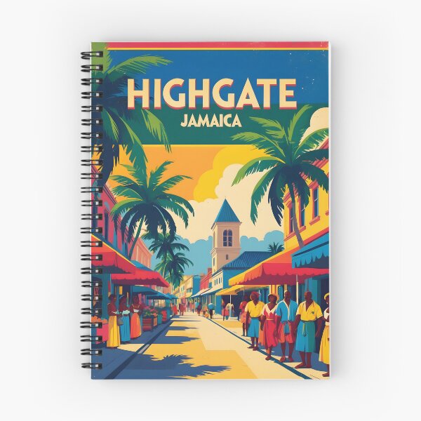 Item preview, Highgate Jamaica Vintage Travel Tourism designed and sold by TravelersGems.