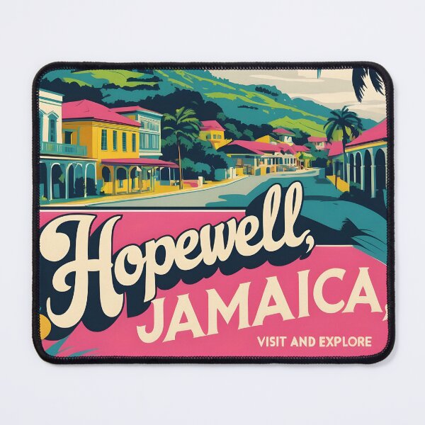 Item preview, Hopewell Jamaica Vintage Travel Tourism designed and sold by TravelersGems.