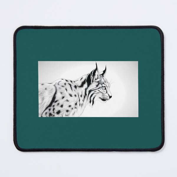 Item preview, Fierce Lynx Profile Art designed and sold by MichaelpwStudio.