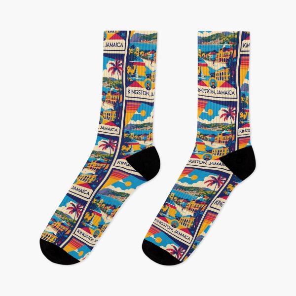 Item preview, Kingston Jamaica Vintage Travel Tourism designed and sold by TravelersGems.