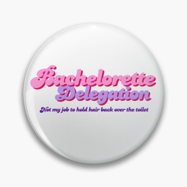 Item preview, Bachelorette Delegation Stagette Hair Back Over Toilet  designed and sold by Kaibosh21.