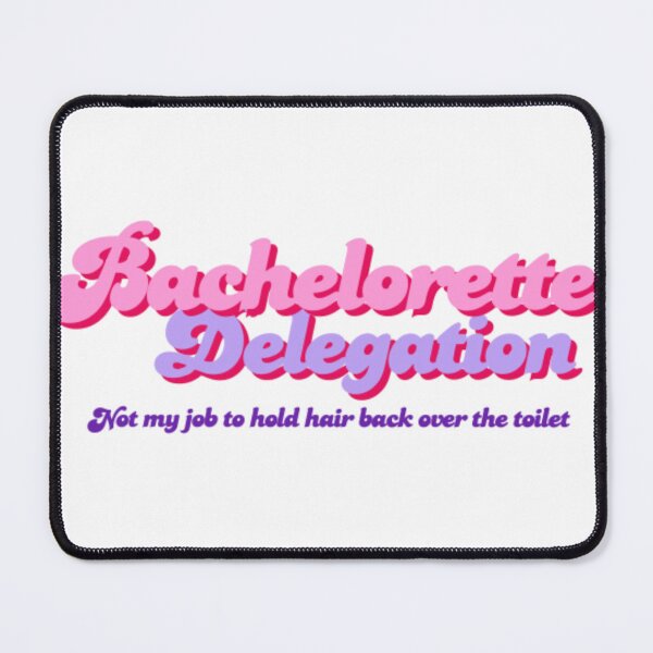 Item preview, Bachelorette Delegation Stagette Hair Back Over Toilet  designed and sold by Kaibosh21.