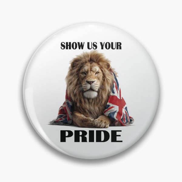 Item preview, Lion In A Union Jack Flag designed and sold by MarkColeImaging.