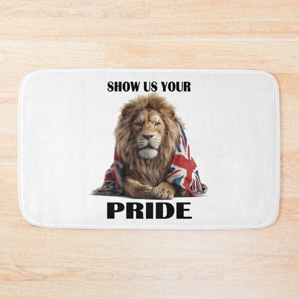 Item preview, Lion In A Union Jack Flag designed and sold by MarkColeImaging.