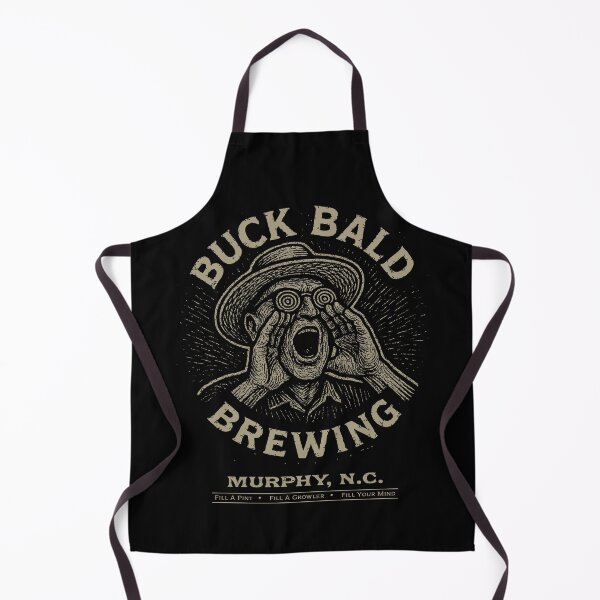 Item preview, Buck Bald Brewing – Woodcut Rustic Tee designed and sold by Godby Studios, Inc..