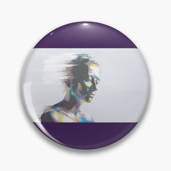 Item preview, Colorful Abstract Portrait Art designed and sold by MichaelpwStudio.