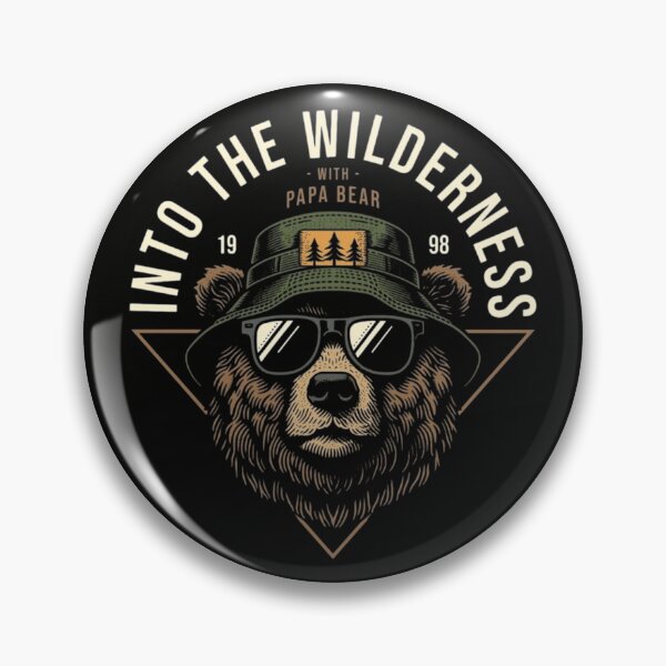 Item preview, Into the Ewilderness Bear Design designed and sold by ZZEE--Lifestyle.