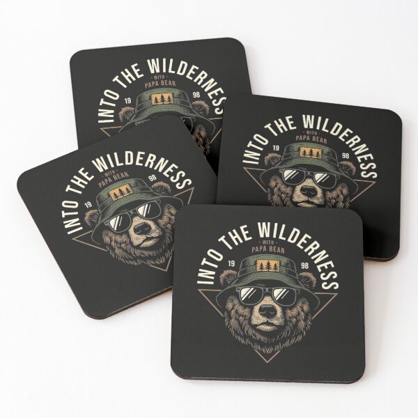 Item preview, Into the Ewilderness Bear Design designed and sold by ZZEE--Lifestyle.