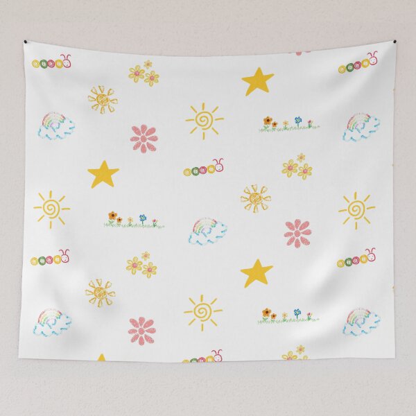 Item preview, Kindergarten Cute Art | colorful scribble art designed and sold by LightPrints.