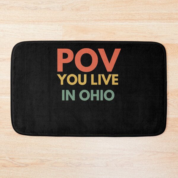 Item preview, POV you live in Ohio funny Ohio humor trendy retro designed and sold by snowry.