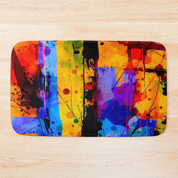 Item preview, Colorful Abstract Painting designed and sold by ViaARTfactory.