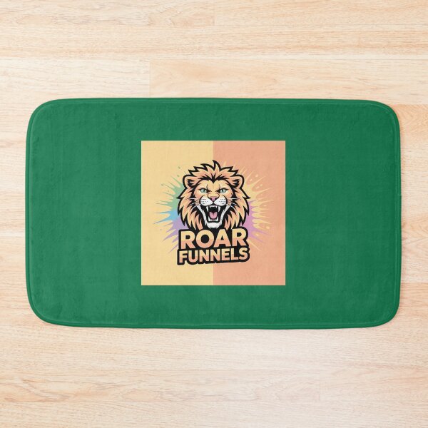 Item preview, Roaring Lion with Vibrant Splatter designed and sold by GreenwnArt.