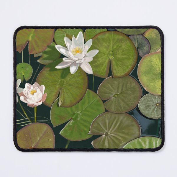 Item preview, Serenity, Water Lillies, Pond designed and sold by Art by Law .
