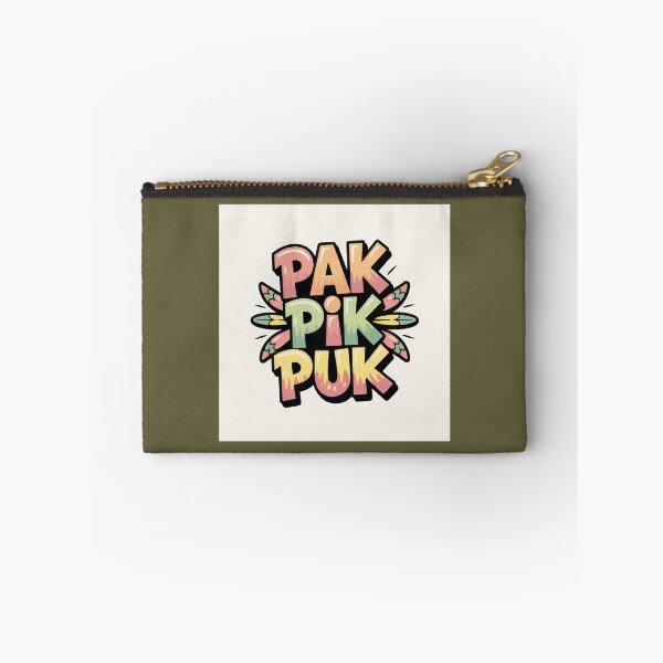 Item preview, Arte de texto vibrante de Pak Pik Puk designed and sold by AshleykoArts.