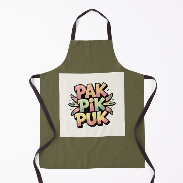 Item preview, Vibrant Pak Pik Puk Text Art designed and sold by AshleykoArts.