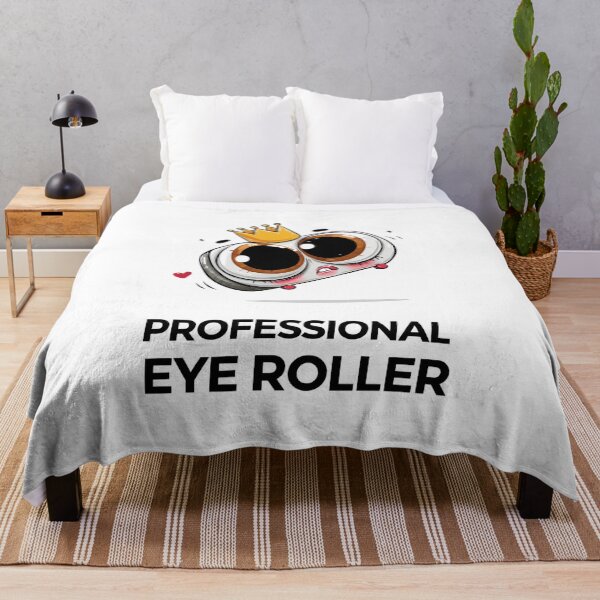 Item preview, Professional Eye Roller – Funny Cartoon Eyes with Crown Design designed and sold by VisionaryVeils.